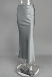 Elegant Maxi Skirt with Sleek Design