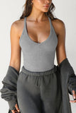 Racerback Ribbed Tank Top