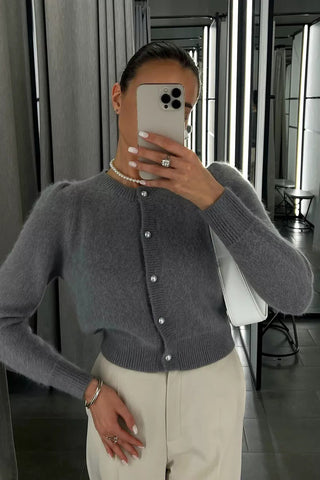 Classic Buttoned Cardigan
