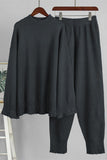 Relaxed Fit Sweater and Pants Set