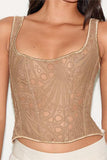 Intricate Lace Tank Top