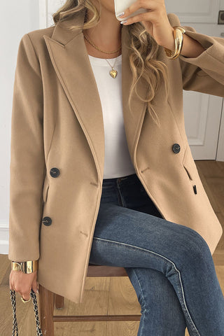 Double-Breasted Tailored Blazer