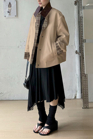 Versatile Button-Front Jacket