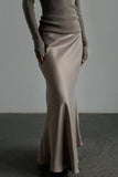 Elegant Maxi Skirt with Sleek Design