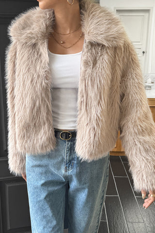 Plush Textured Jacket