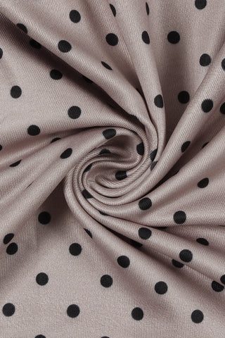 Halter Neck Polka Dot Mini Dress