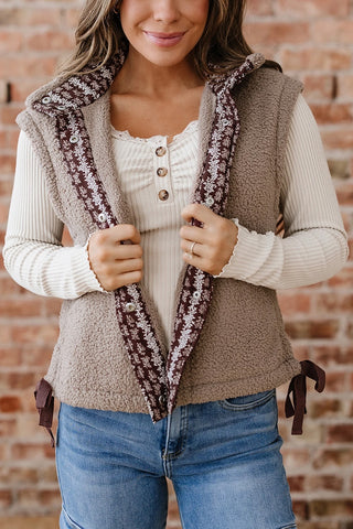 Side Bow Detail Vest