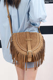 Fringe Detail Crossbody Bag