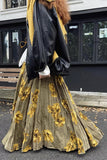 Vibrant Floral Maxi Skirt