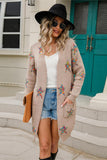 Stylish Open-Front Knit Cardigan