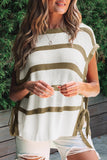 Striped Casual Knit Sweater