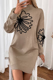 Floral Pattern Casual Dress