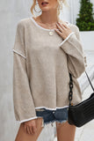Relaxed Pullover Sweater