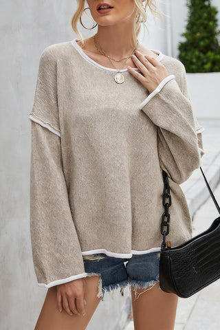 Relaxed Pullover Sweater