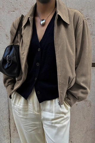 Casual Zip-Up Jacket