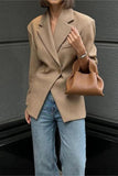 Tailored Double-Breasted Blazer