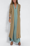 Open-Front Longline Jacket