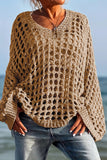 Open-Knit Sweater for Breezy Days