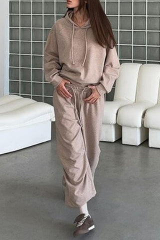 Relaxed Hoodie and Pants Set