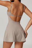 Strappy A-Line Mini Dress