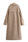 Cozy Longline Teddy Jacket