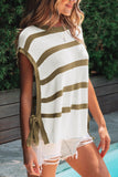 Striped Casual Knit Sweater