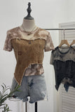 Distressed Layered T-Shirt