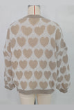 Heart Pattern Sweater