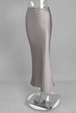 Elegant Maxi Skirt with Sleek Design