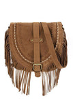 Fringe Detail Crossbody Bag