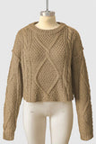 Classic Cable-Knit Sweater