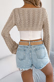Stylish Cutout Cropped Top