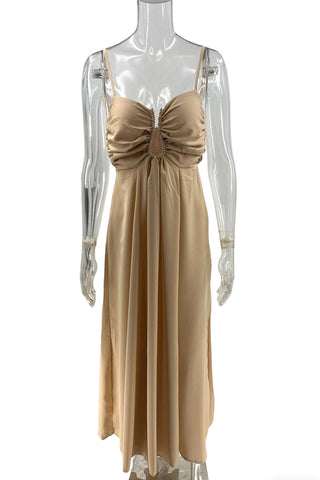 Elegant Cutout Maxi Dress