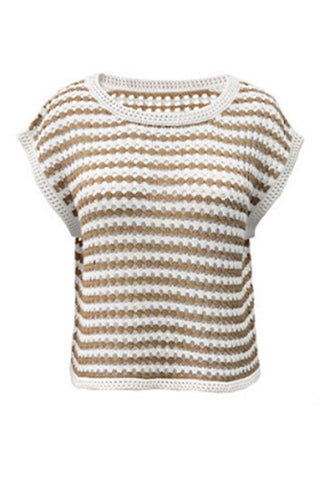 Striped Knit Sweater