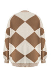 Geometric Patterned Cardigan