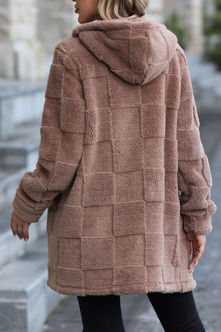 Cozy Hooded Longline Jacket
