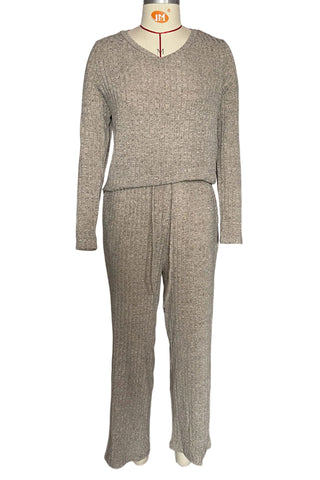 Off-Shoulder Lounge Pants Set
