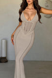 Crochet Patterned Maxi Dress