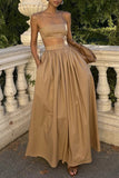 Elegant Two-Piece Skirt Set