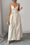 Elegant A-Line Maxi Dress