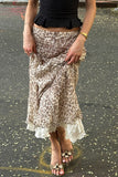 Animal Print Skirt