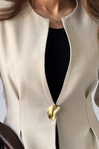 Elegant Open-Front Blazer