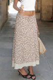 Animal Print Skirt