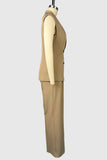 Double-Breasted Pants Set