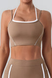 Strappy Cropped Tank Top