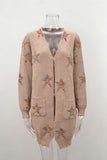 Stylish Open-Front Knit Cardigan