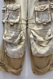 Multi-Pocket Straight Leg Jeans