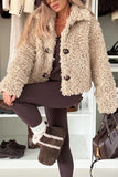 Cozy Textured Button-Up Jacket