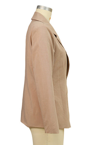 Tailored Double-Breasted Blazer