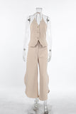 Chic Halter Pants Set
